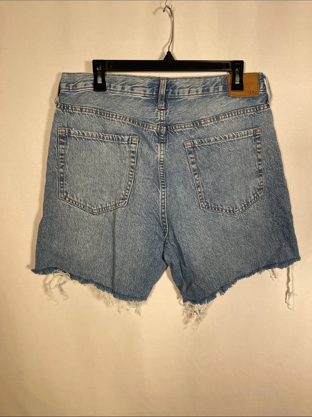 AEROPOSTALE WOMENS 90S BAGGY DENIM JEAN SHORTS 12 SHORT